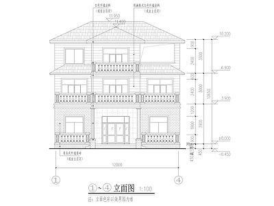 新农村建设用房全套建筑 施工图