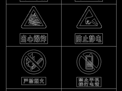 安全禁止标志 图库