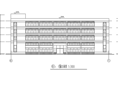 多层住宅建筑 施工图