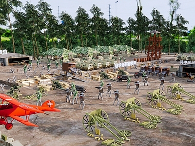 现代丛林拓展基地 CS基地战场 战争器材 研学作战营 CS训练 国防演练