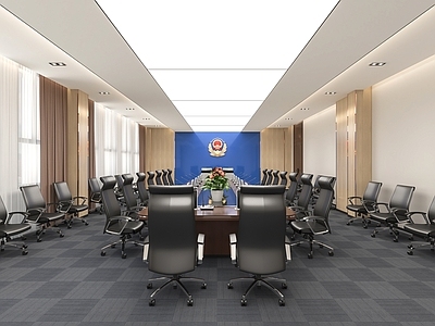 现代党建会议室
