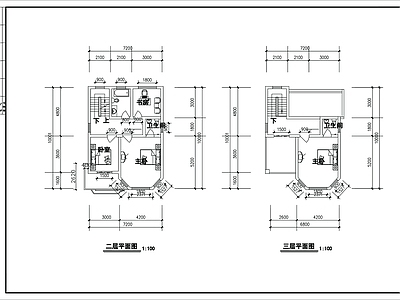 别墅建筑 施工图