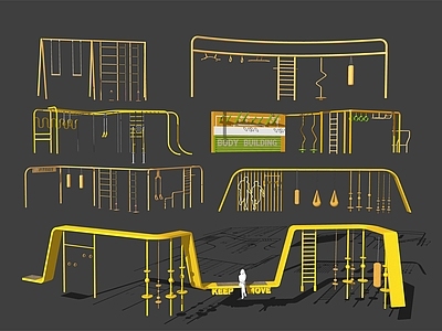 户外健身器材 健身器械 公园健身器材 运动器械