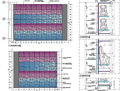 展鞋陈列柜大样 施工图 柜类