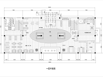 五层图书馆装修 施工图