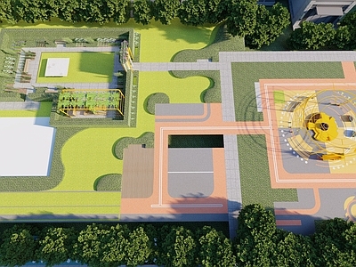 现代住宅景观 运动健身广场 消防登高面 植物科普园 邻里宅间 羽毛球场 住宅景观
