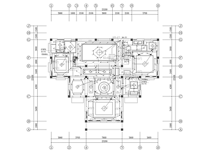 别墅电气 施工图 建筑电气