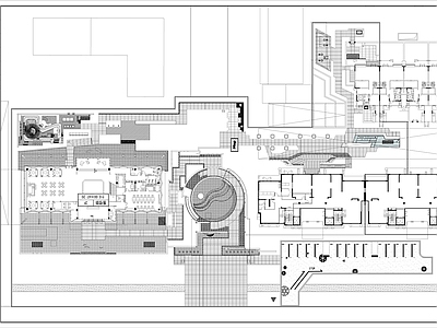 武汉龙湖光谷天街城市综合体景观 施工图 商业景观