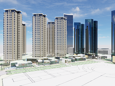 现代城市中心区规划