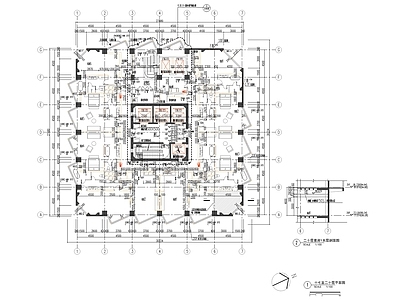 酒店建筑全套 施工图