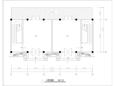 商业街建筑 施工图