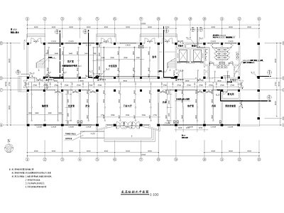 医院给排水 施工图 建筑给排水 给排水图