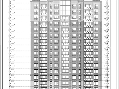 住宅楼建筑 施工图