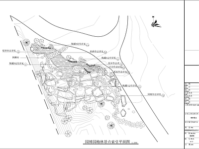 园博园梅林景点全套 施工图