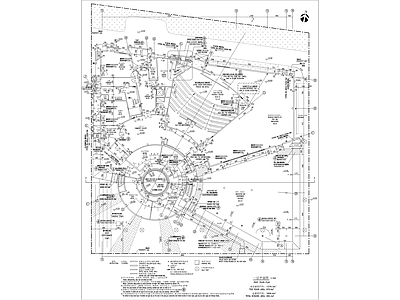 世博会可口可乐企业馆建筑 施工图 展销厅