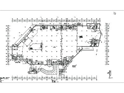 现代商业综合体建筑 施工图