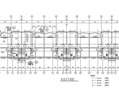 经济适用房建筑施工图