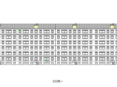 六层集体住宅楼 施工图