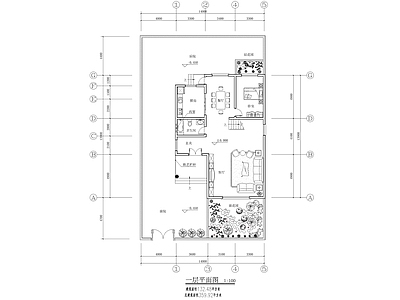 360平三层别墅建筑 施工图