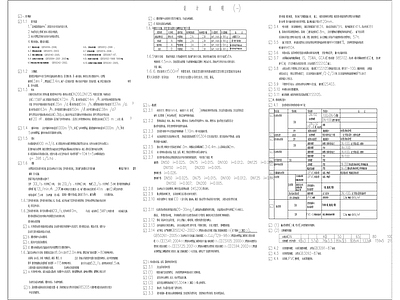 给排水目录材料及设计说明 图库