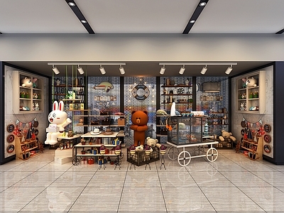 现代玩具礼品店