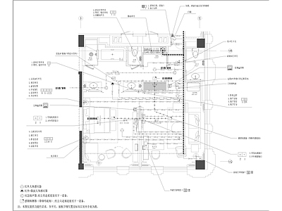 酒店客房样板间弱电 施工图 建筑电气