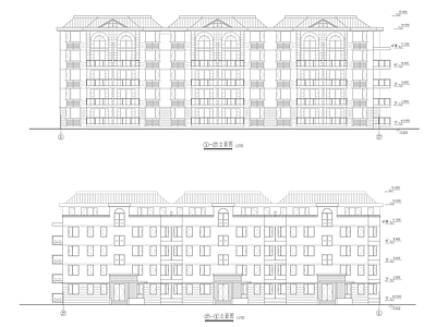 社区公寓建筑 施工图