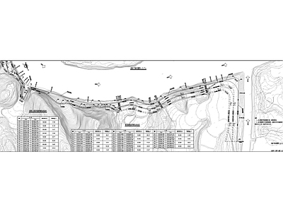 龙溪河五洞巴盐河段综合治理工程 施工图 休闲景观