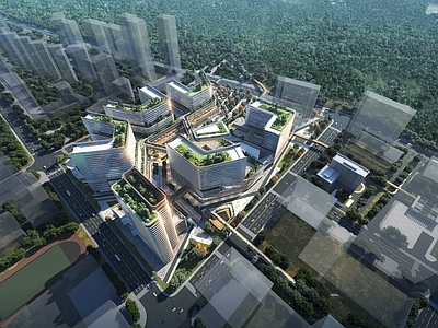 现代医疗建筑 深圳超大型医疗综合体