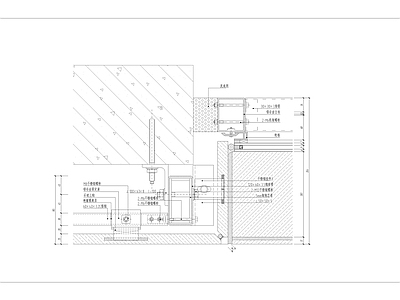 玻璃幕墙节点详图 施工图 节点