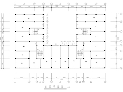 安置楼建筑 施工图