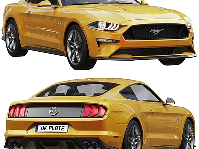 福特野马汽车 跑车 Ford Mustang GT