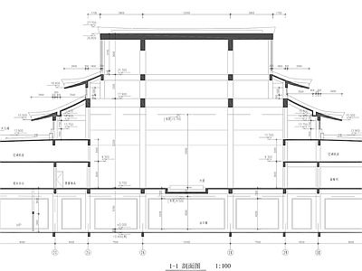 六星级酒店建筑 施工图