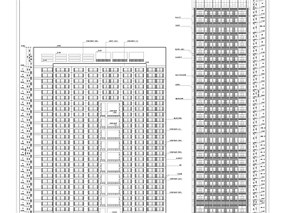 深圳160米超高层办公建筑 施工图