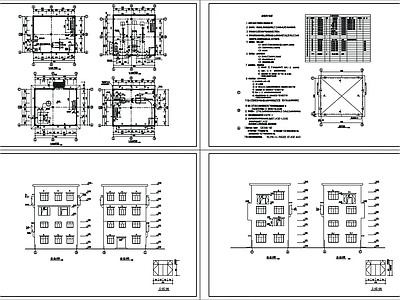 通廊建筑 施工图