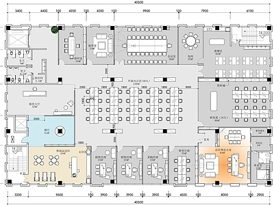 办公室平面图