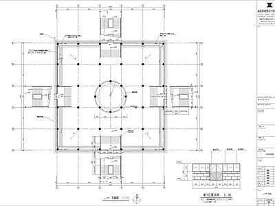 北京观音像结构 施工图