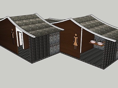 新农村公厕建筑 施工图