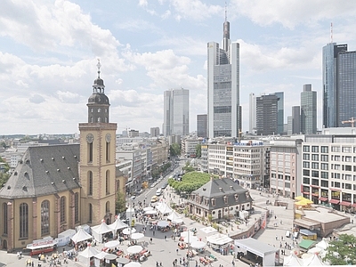 外景街道贴图