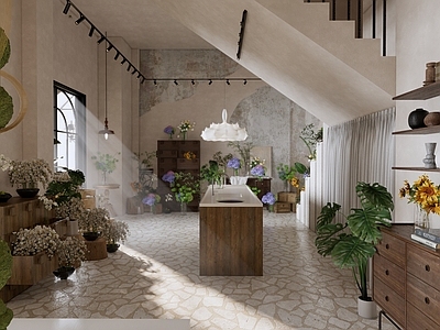 法式花店 鲜花