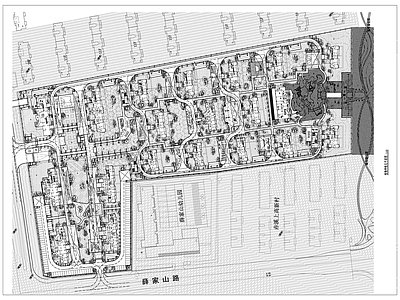 某小区绿化平面图