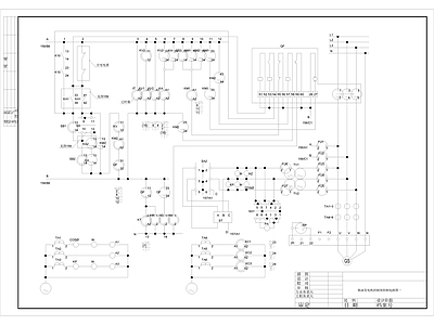 电气原理系统 施工图