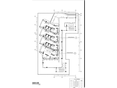 现代酒店客房层 施工图