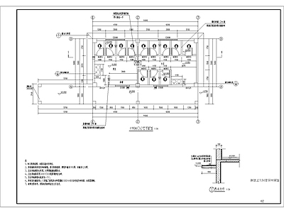 公共厕所建筑  施工图