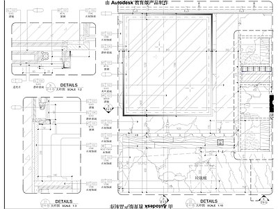 洗手台马桶墙身大样 施工图