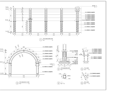 花语长廊 施工图