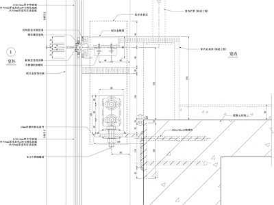 幕墙节点 施工图 节点