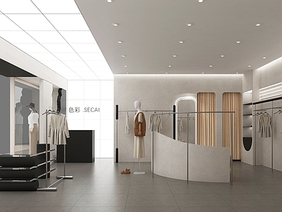 侘寂服装箱包店