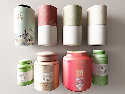 茶罐 茶盒 茶瓶 茶叶
