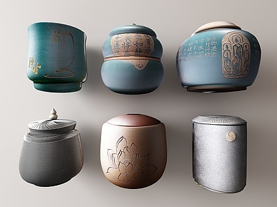 茶具 茶叶罐 紫砂壶 茶盒 茶瓶 青瓷瓷器瓶